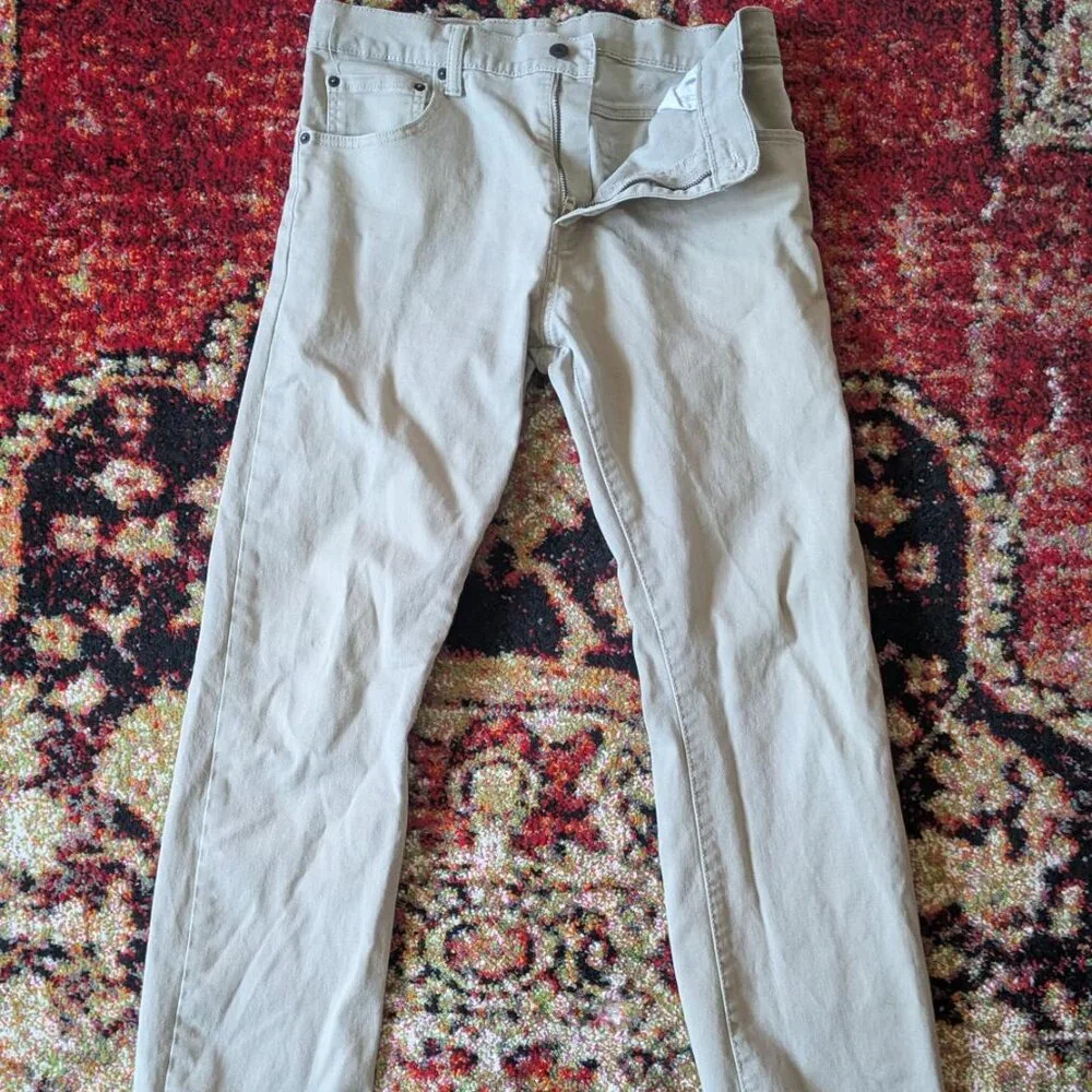 Levi's 517 Tan/Khaki jeans 32x32 - Picture 1 of 4